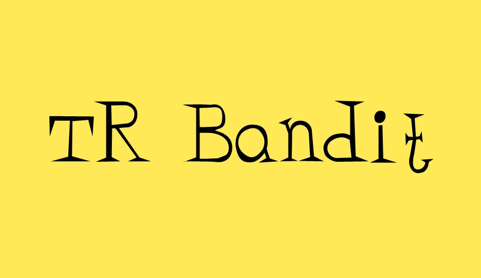 tr-bandit font big