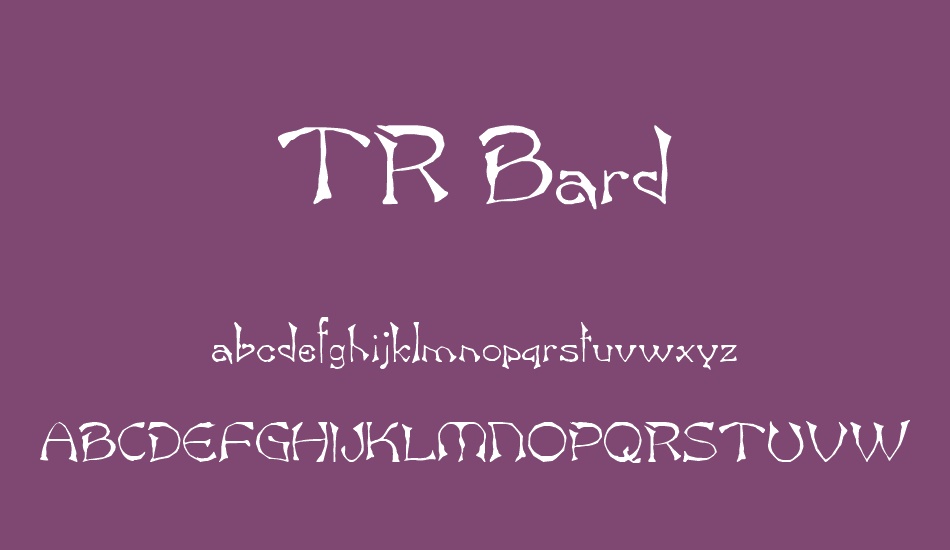 tr-bard font