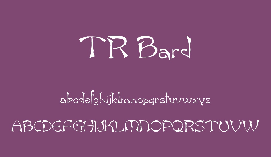 tr-bard font