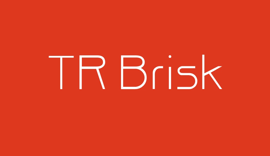 tr-brisk font big