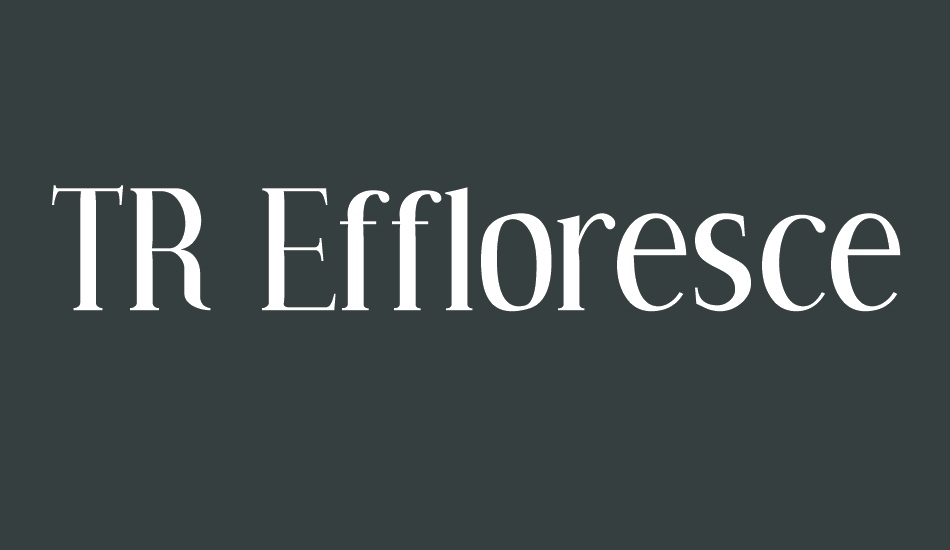 tr-effloresce font big