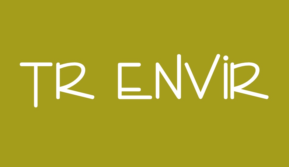 tr-enviro font big