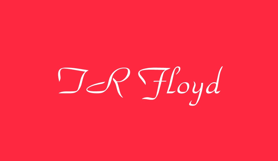 tr-floyd font big