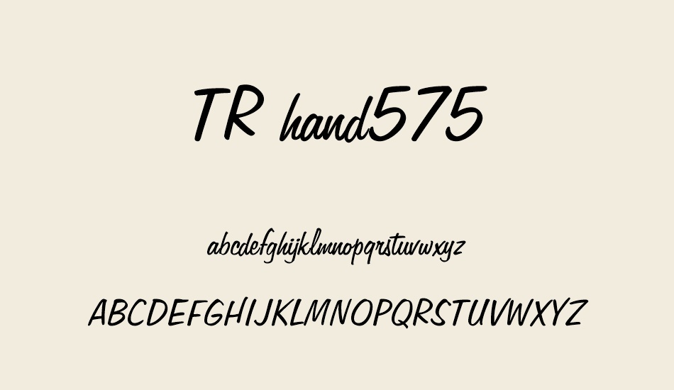 tr-freehand575 font
