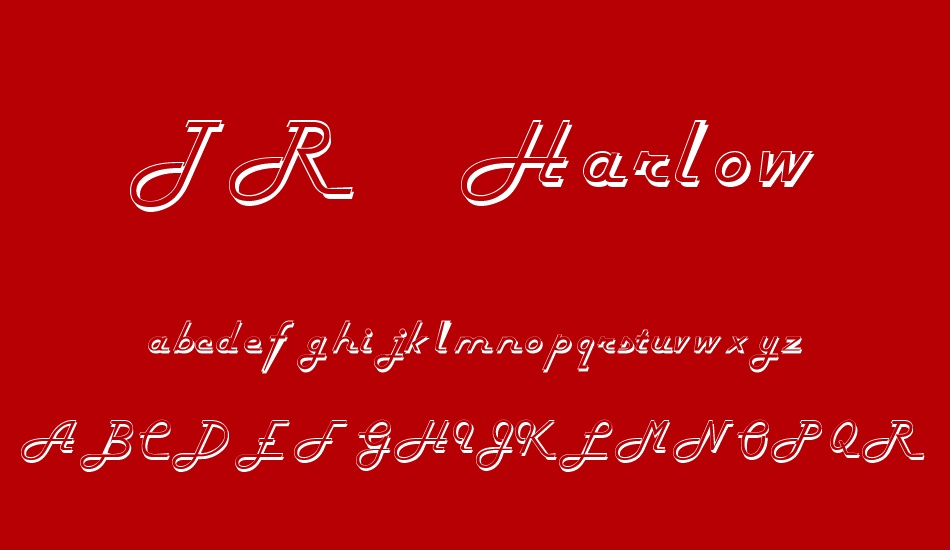 tr-harlow font