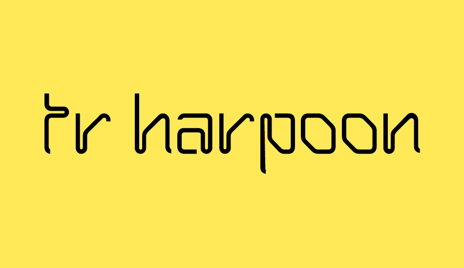 tr-harpoon font big