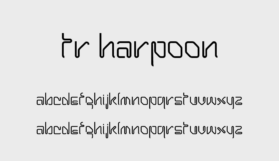 tr-harpoon font
