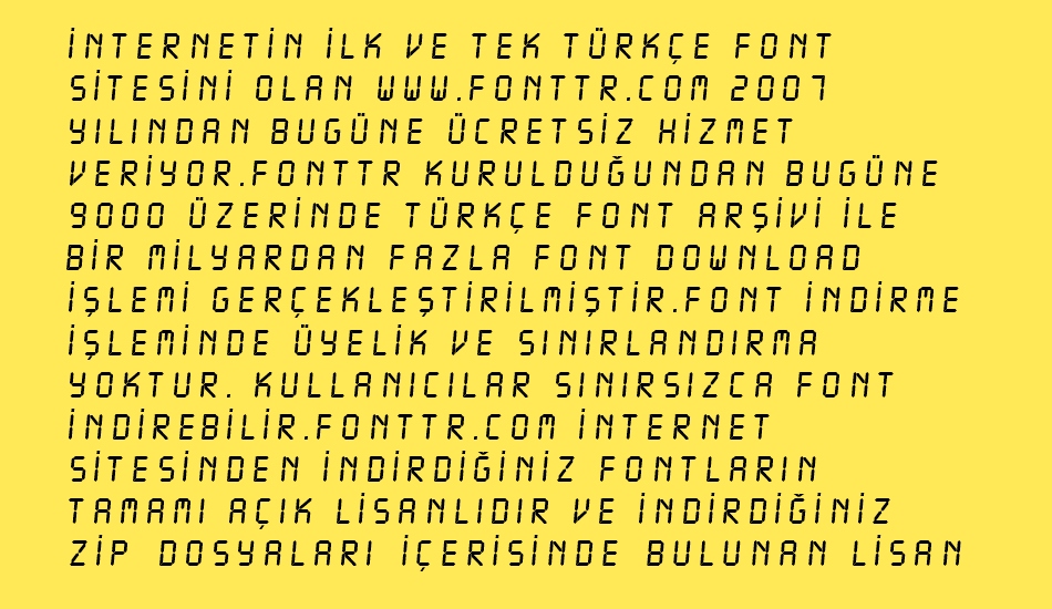 tr-lcd font 1