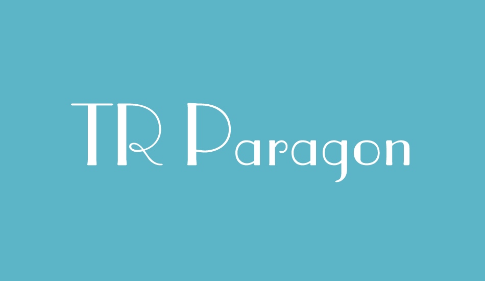 tr-paragon font big