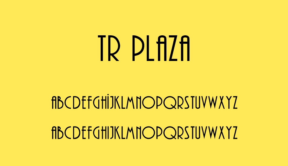 tr-plaza font