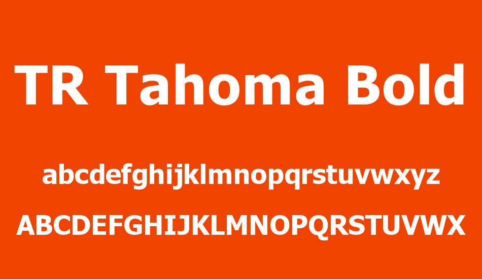 tr-tahoma-bold font