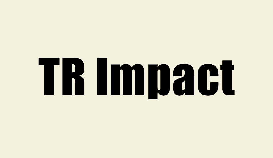 tr-ımpact font big