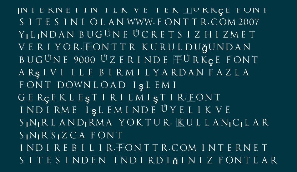 trajanusbricks font 1