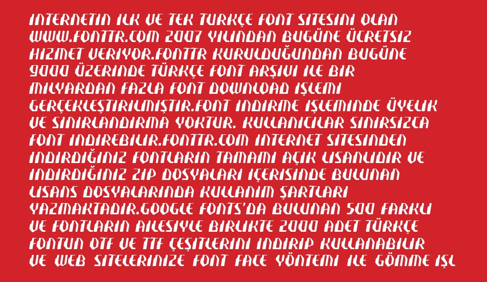 transistyr font 1