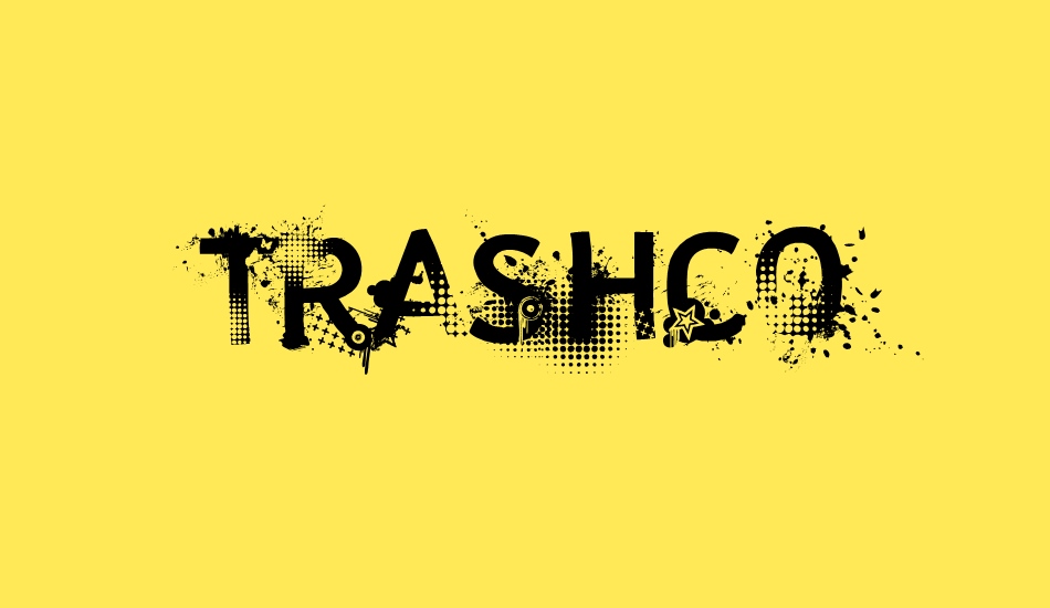 trashco font big