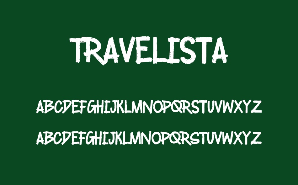 Travelista font