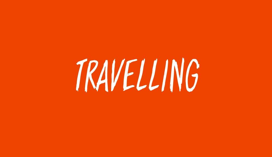 travelling font big