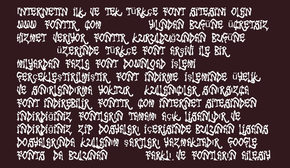 tribal-funk font 1