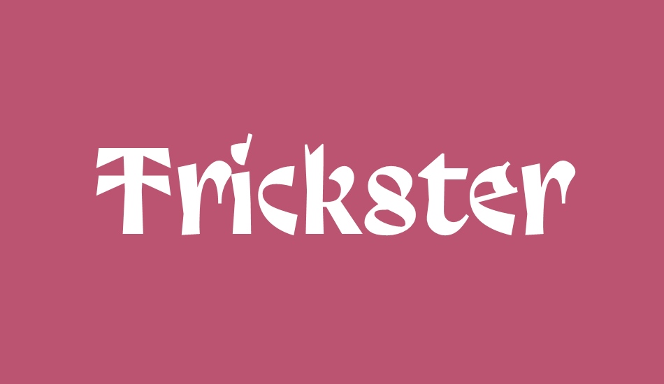 trickster font big