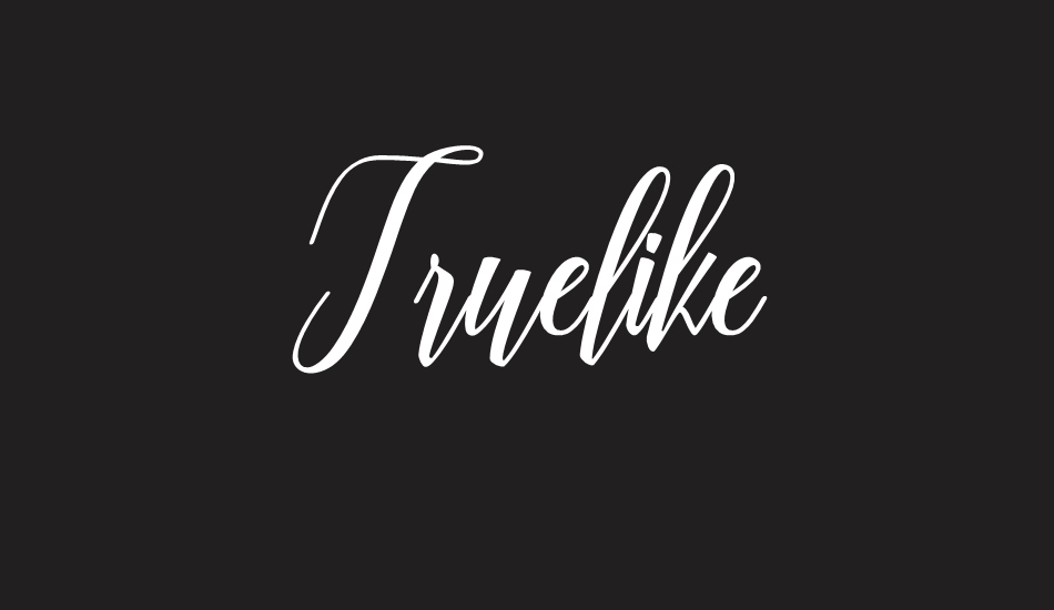 truelike font big