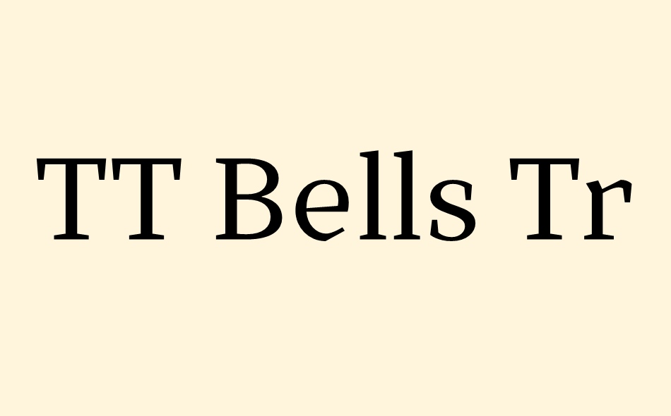 TT Bells font big