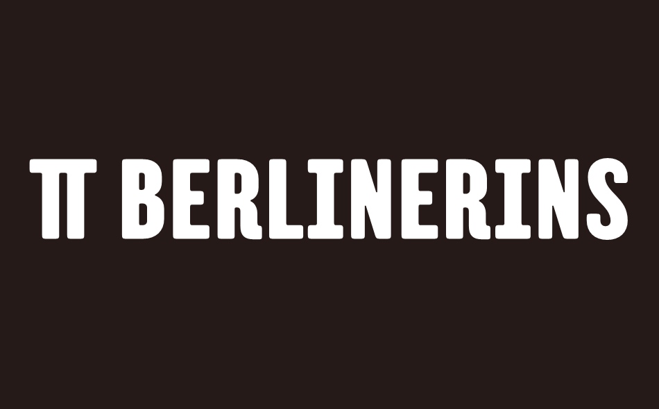 TT Berlinerins font big