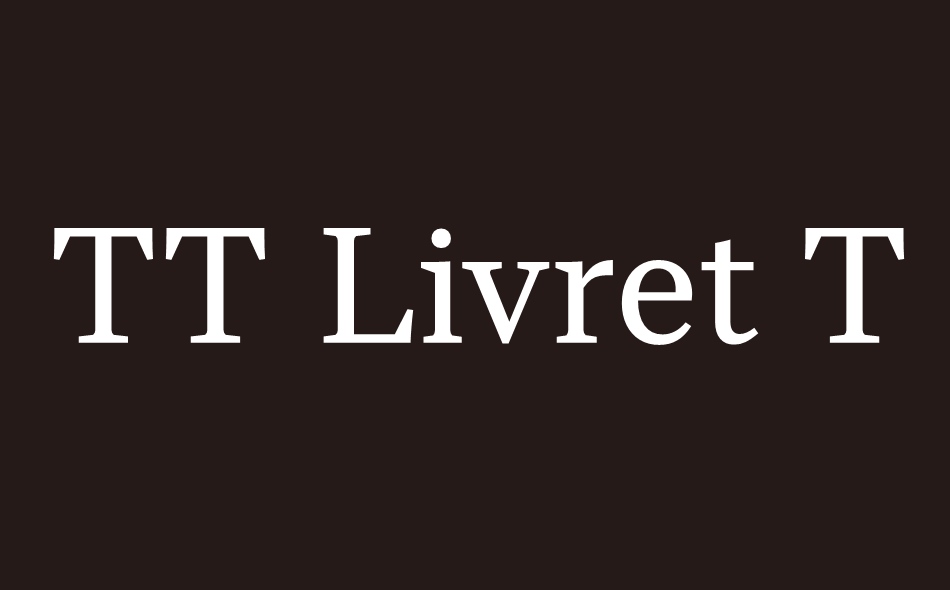 TT Livret Text font big