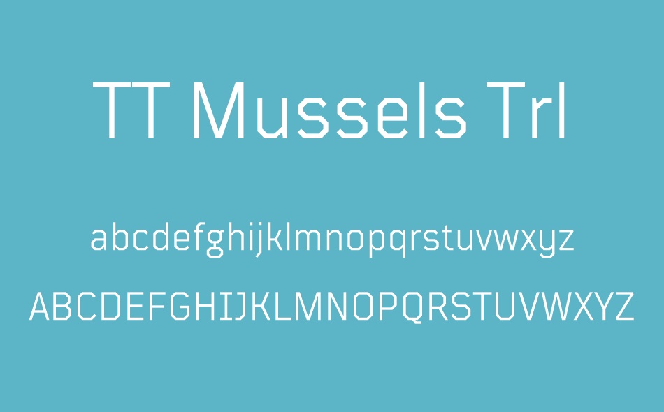 TT Mussels font