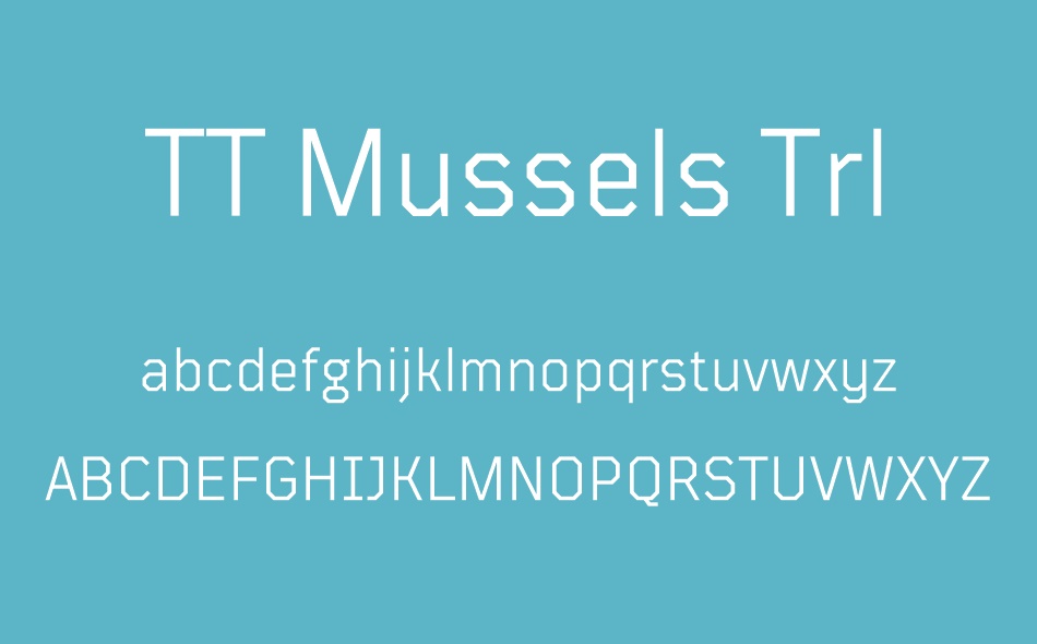 TT Mussels font