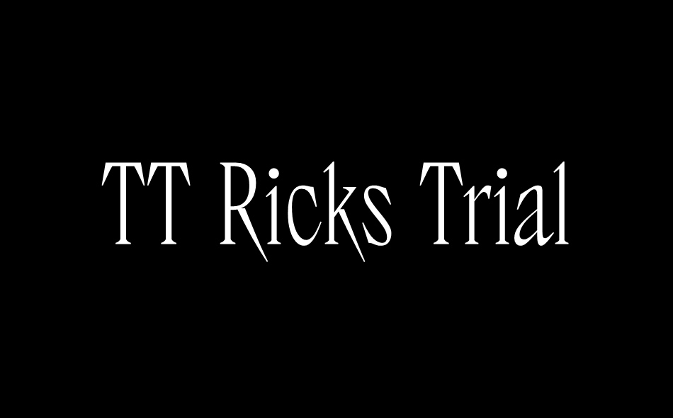 TT Ricks font big