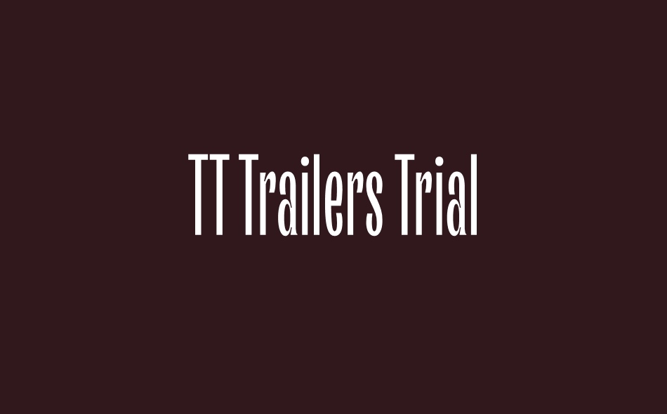 TT Trailers font big
