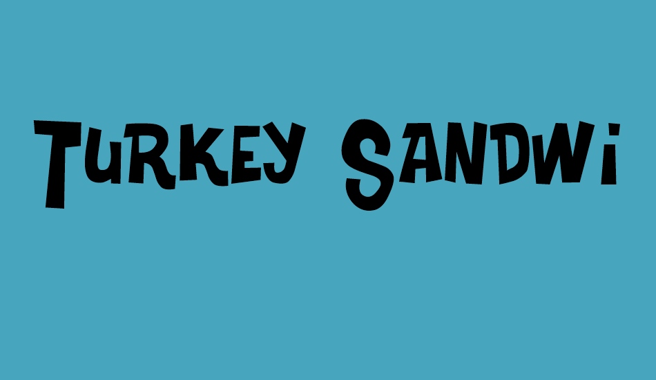 turkey-sandwich font big