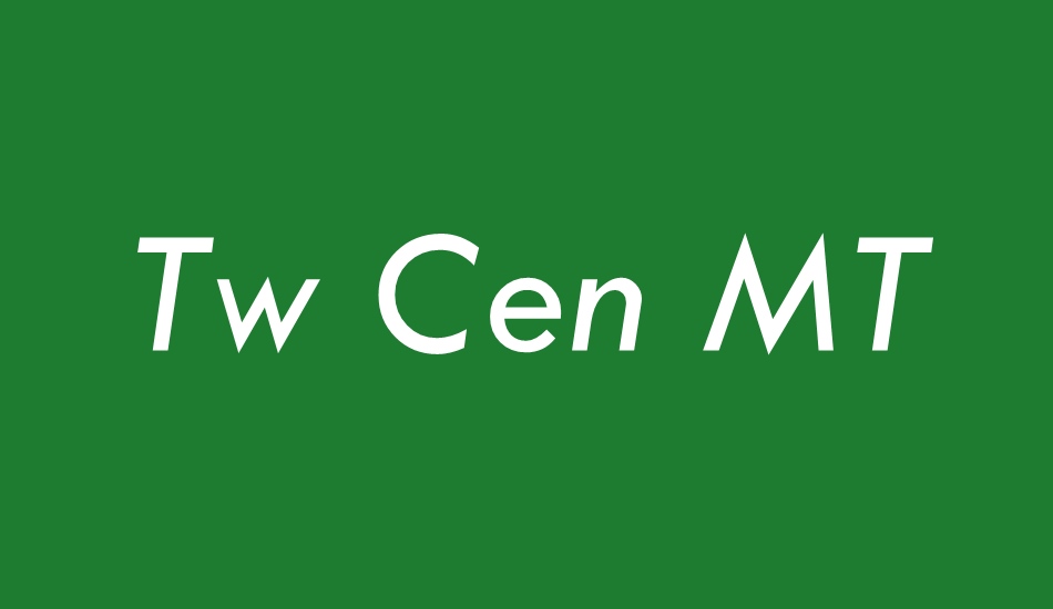 tw-cen-mt font big