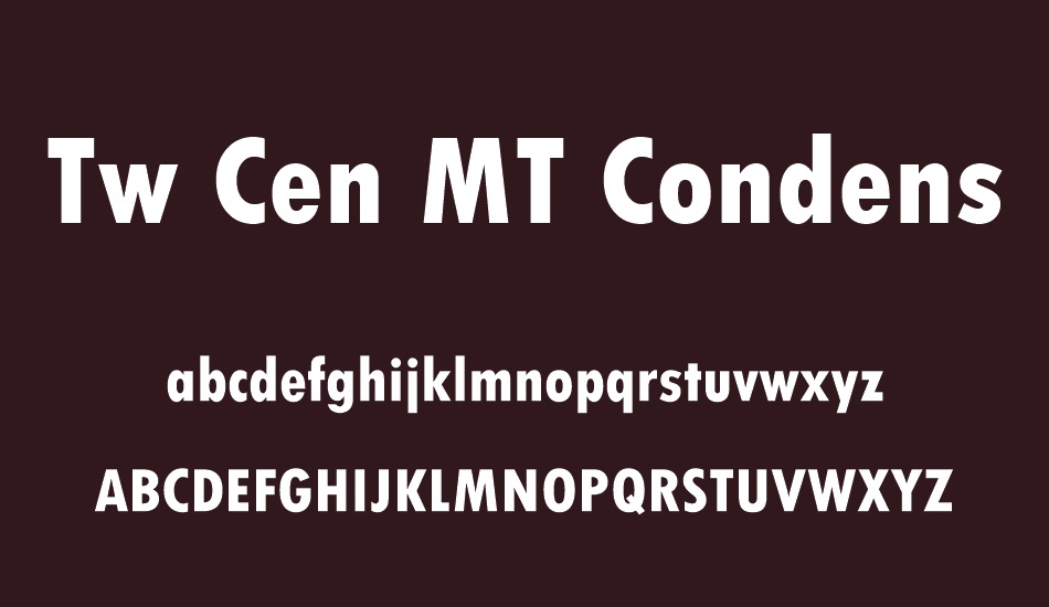 tw-cen-mt-condensed-extra-bold font