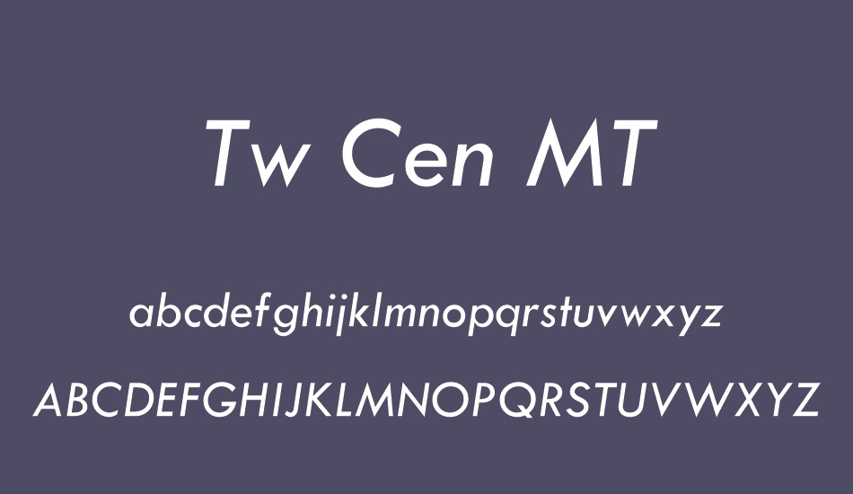 tw-cen-mt font