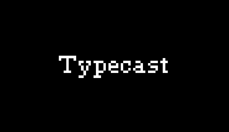 typecast font big