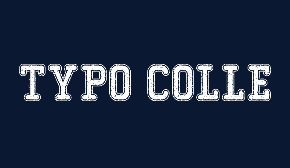 typo-college-dusty-demo font big