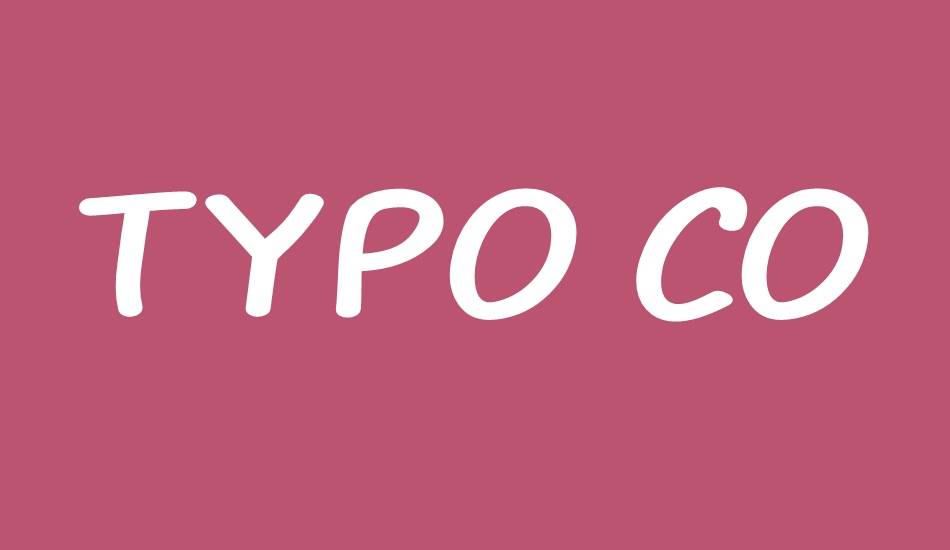 typo-comıcs-bold-demo font big