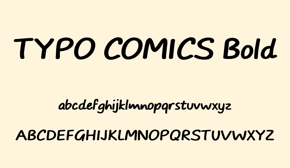 typo-comıcs-bold-demo font