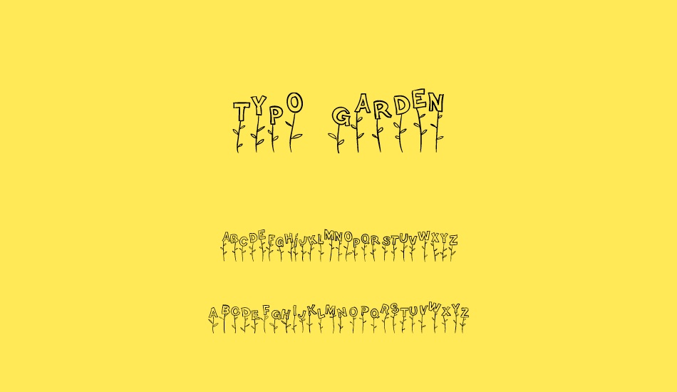 typo-garden-demo font