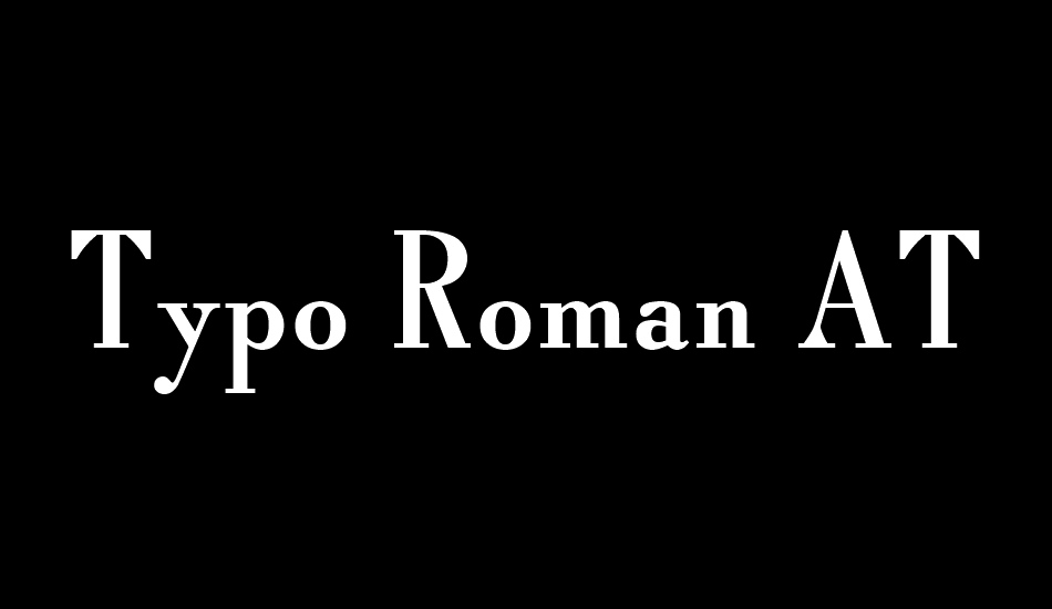 typo-roman-att font big