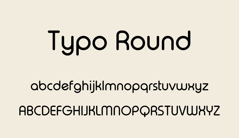 typo-round-regular-demo font