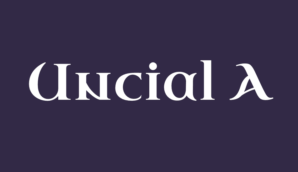 uncial-antiqua font big