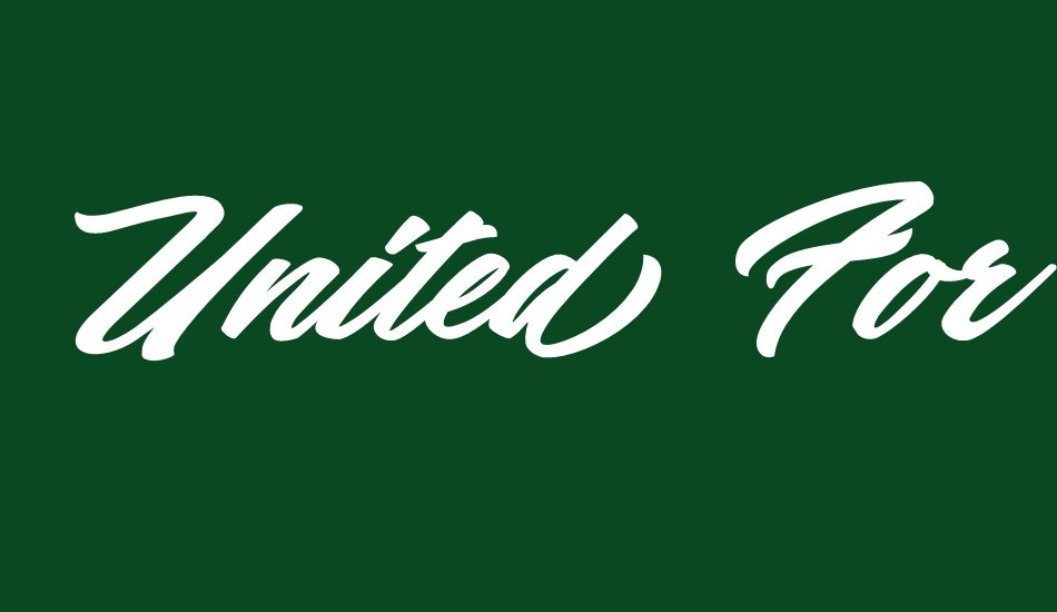 united-forces-personal-use font big