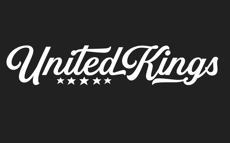 United Kings font big