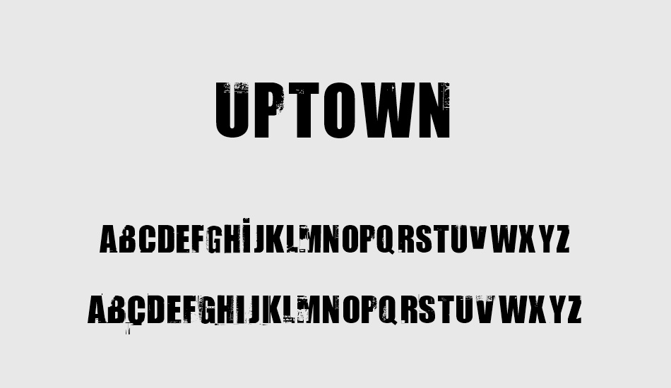 uptown font