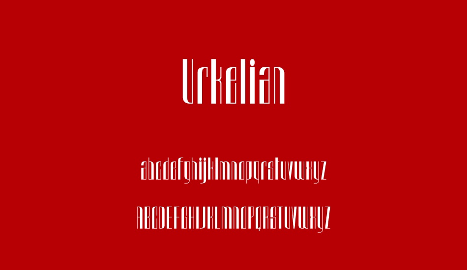 urkelian font