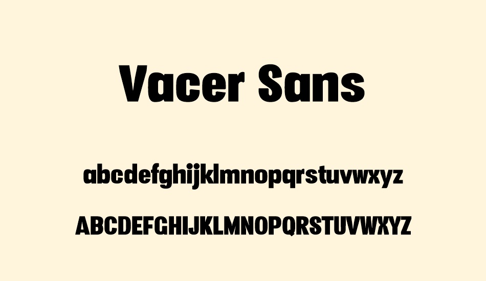 vacer-sans-personal font