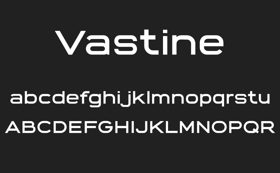 Vastine font