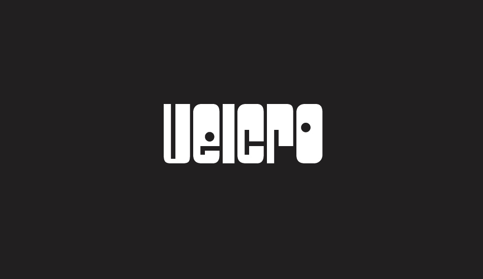 velcro font big